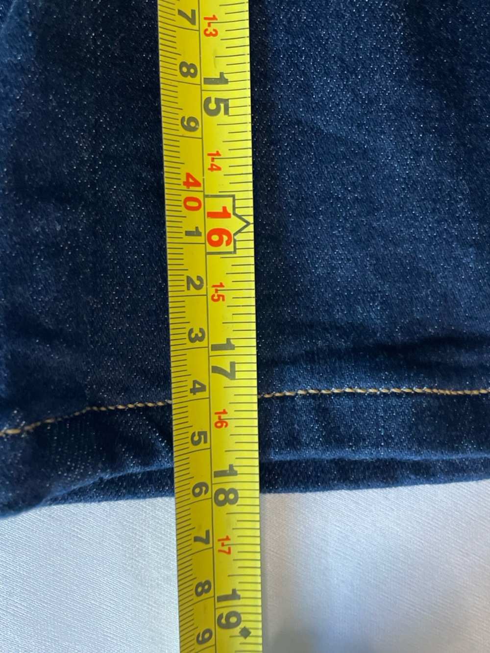 Lane Bryant Denim Capri Jeans Womens 20 Dark Wash 3 Button Stretch Plus Size - Picture 7 of 10